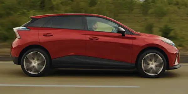 MG4 EV electric hatchback exterior