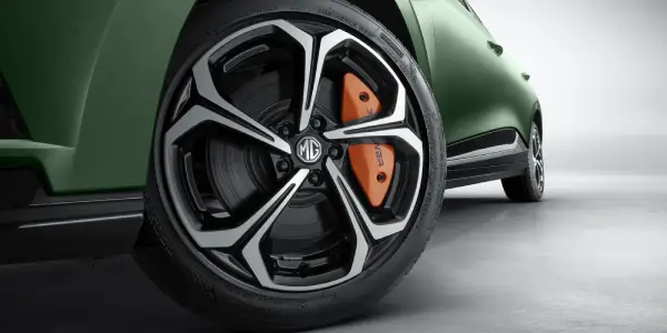 MG4 EV XPOWER braking and wheels