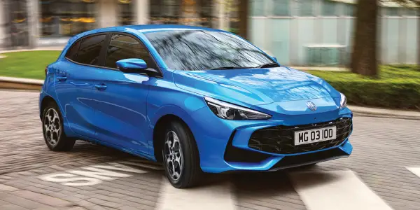 MG3 exterior styling