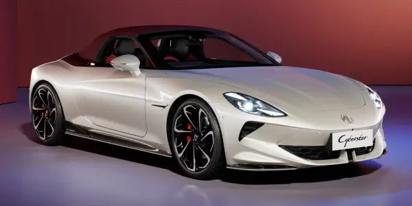 MG Cyberster electric performance