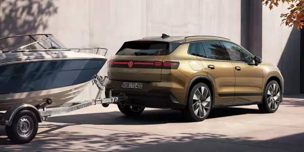 Volkswagen ID. Tiguan ready for an outdoor adventure