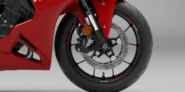 Honda CBR500R FOUR suspension and braking components