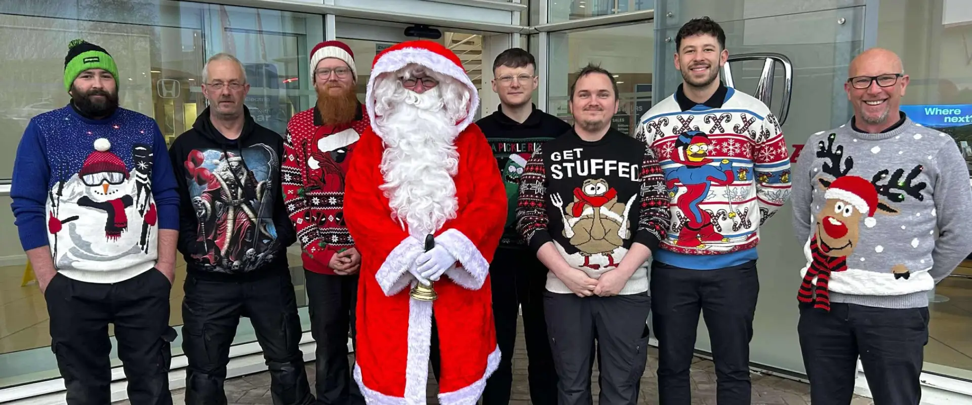 Festive Jumpers Raise Funds for North West Air Ambulance
