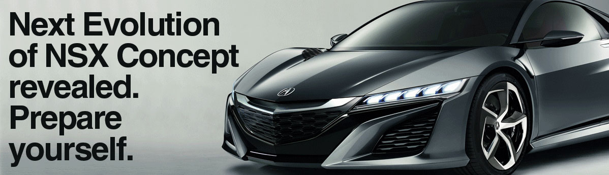 Honda NSX Car Concept Evolution