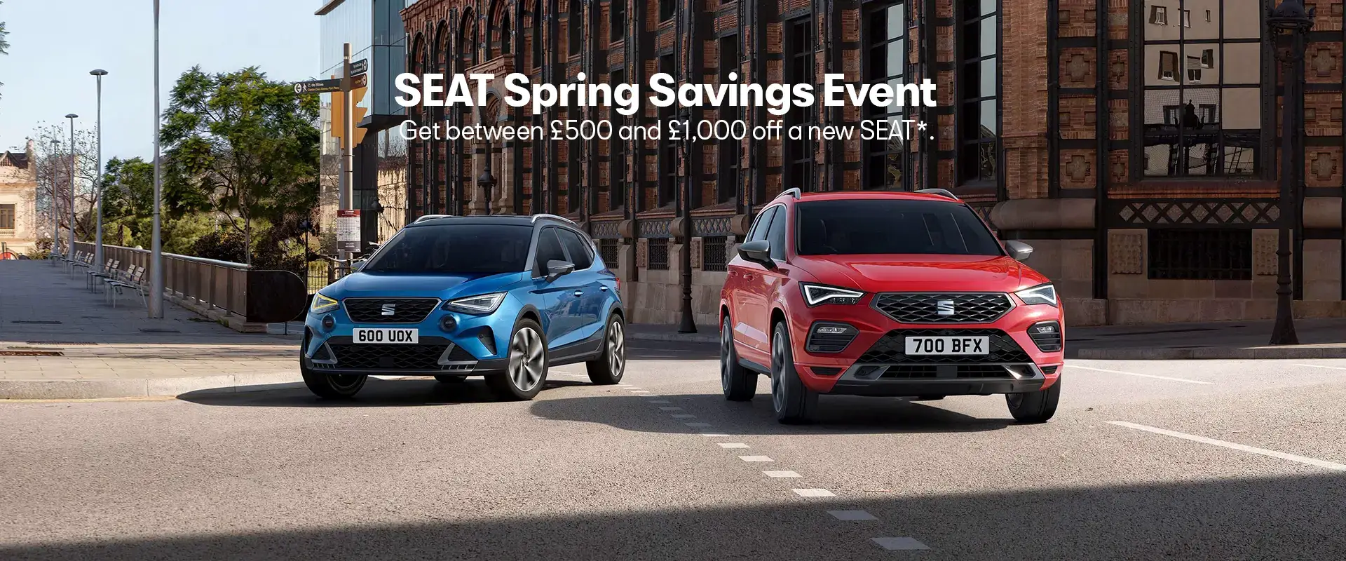 SEAT Spring Savings Event